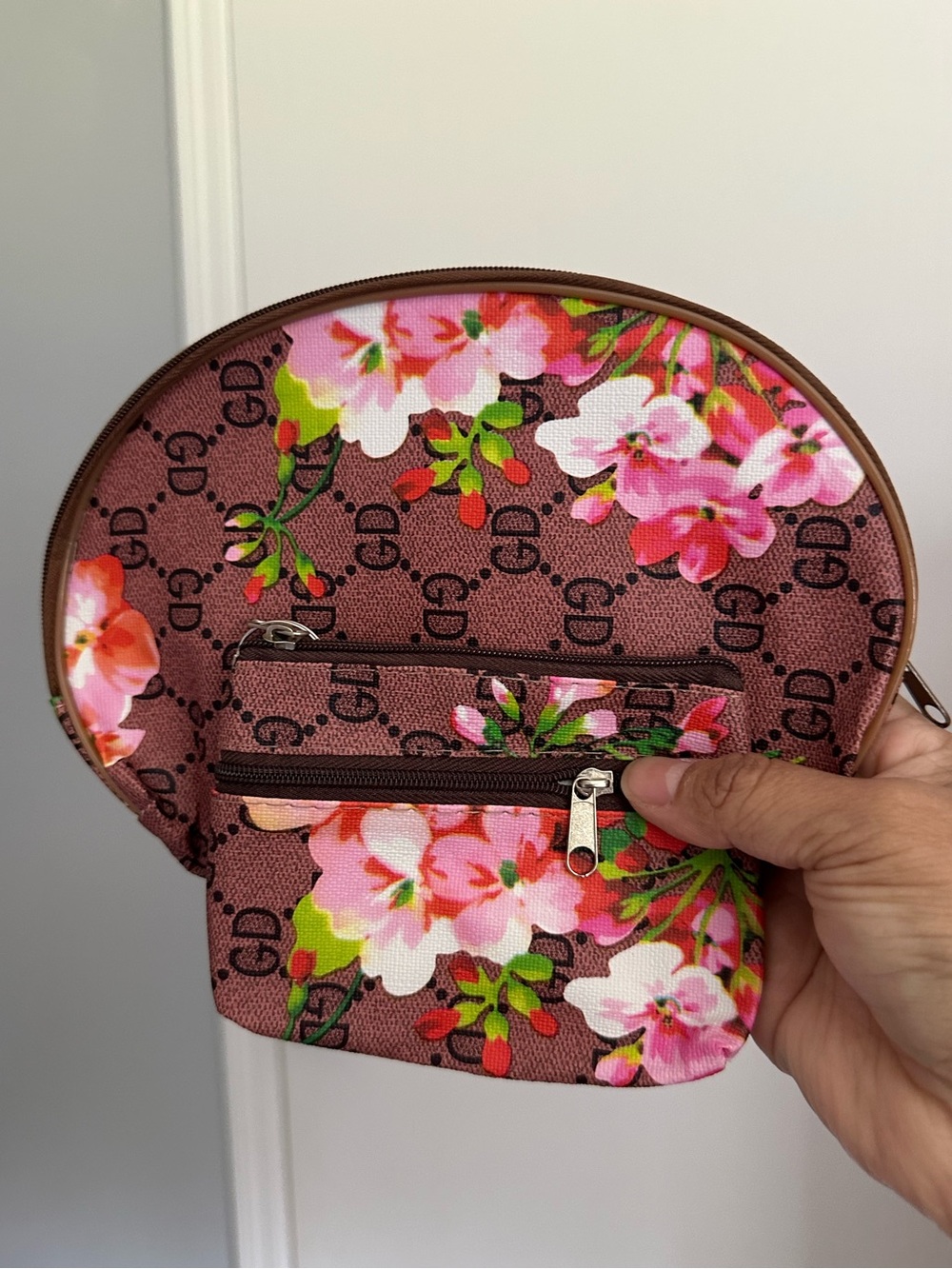 Fashion Cosmetic Pouch And Matching coin wallet
